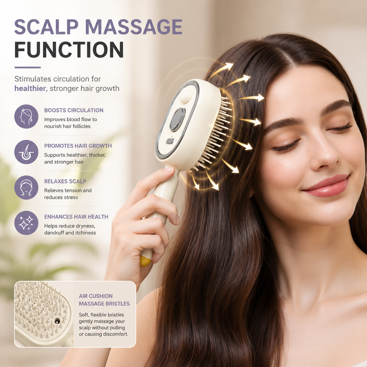 AURA  Electric Massage Brush